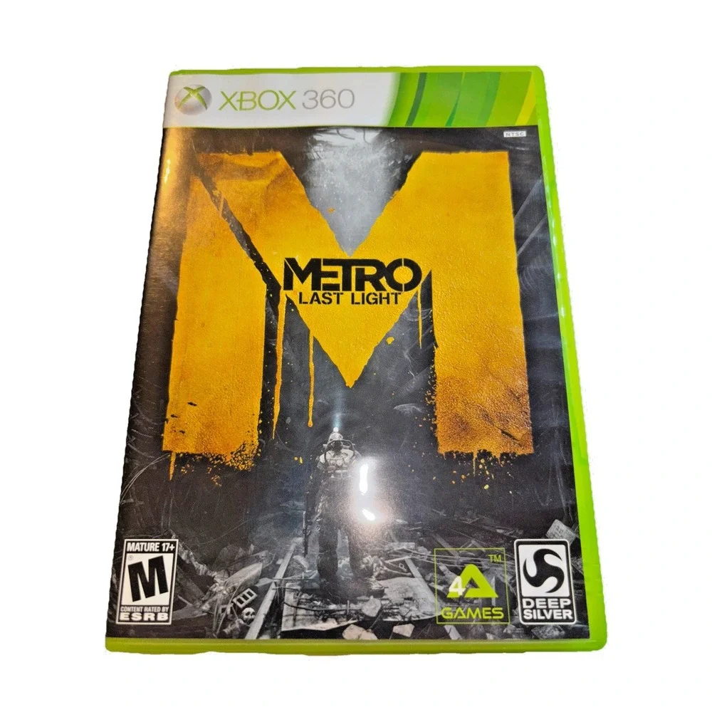 Metro Last Light- Xbox 360 - Complete